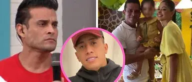 El cantante sorprende con este mensaje. La IMPENSADA respuesta de Christian Domínguez sobre la relación de Cueva con su hija