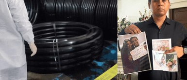 Ingeniera muere luego de caerle una manguera de 300 kilogramos. Ingeniera muere luego de caerle una manguera de 300 kilogramos