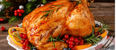 Receta de pavo navideño. ¡No te lo puedes perder! La IA revela la receta secreta para el pavo navideño perfecto