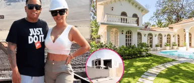 Así se ve la mansión que Cueva y Pamela López construían Así luce la millonaria mansión de Cueva y Pamela López que construían antes de separarse