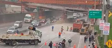 Puente de Acho se desploma generando caos en la zona "Es un infierno": puente Ricardo Palma se desploma generando caos en la zona