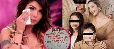 Hijo de Angie Jibaja sorprenden con mensajes para Romina Gachoy Hijos de Angie Jibaja conmueven con mensajes a Romina Gachoy por su cumpleaños: "Gracias por ser mi mamá"