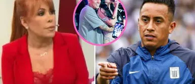 El futbolista sorprende con este fuerte mensaje a la conductora. Christian Cueva envía un contundente mensaje a Magaly Medina tras recientes polémicas