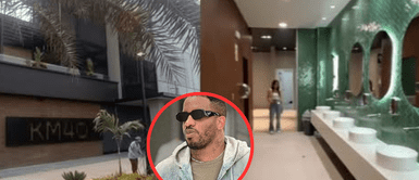 Peruano visita mall de Jefferson Farfán y se queda sin palabras tras visitar baños. Peruano queda sin palabras al descubrir los lujosos baños del mall de Jefferson Farfán: "Están combinados"
