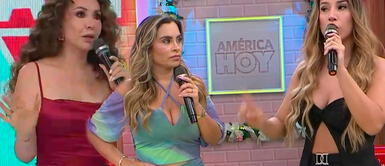 Yahaira Plasencia se molesta en "América hoy" y 'cuadra' a Janet Barboza en vivo Yahaira Plasencia se molesta en "América hoy" y 'cuadra' a Janet Barboza en vivo