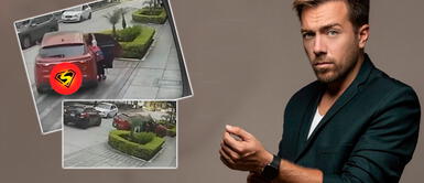 Julián Zucchi arrastra a nana de sus hijos durante pelea con Yidda Eslava en vía pública Julián Zucchi arrastra a nana de sus hijos durante pelea con Yidda Eslava en vía pública