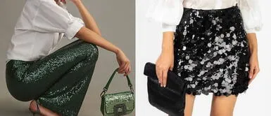Lentejuelas para las fiestas: outfits elegantes para navidad y año nuevo 2024 Lentejuelas para las fiestas: outfits elegantes para navidad y año nuevo 2024