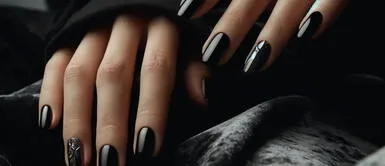 El sorprendente significado del esmalte negro según la IA. Uñas negras: el misterio detrás del color según la inteligencia artificial