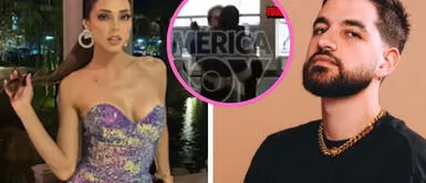 La modelo y el compositor sorprenden con este mensaje. Luciana Fuster y Juan Morelli sorprenden con impensado beso que confirmaría su romance