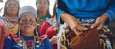 “Desde el trono”: La comunidad Shipibo-Konibo exige respeto por su arte ancestral Comunidad shipibo-konibo pide revalorizar su arte con contundente mensaje “desde el trono”