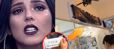 Tienda de Gamarra quitó nombre de Luciana Fuster Tienda de Gamarra quitó nombre de Luciana Fuster de fachada tras ser acusada de vender ropa de Temu