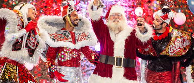 Vista a Papa Noel. ¡Llegó la Navidad a Lima! Vive la magia este 21 y 22 de diciembre en Real Plaza Salaverry