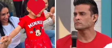 La cantante de luce en fiesta navideña con su hija. Christian es ausente en la fiesta de su hija con Pamela y se luce con Karla Tarazona