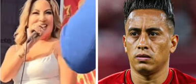 La expareja del futbolista sorprende con este mensaje. Pamela López debuta como animadora en la Orquesta Candela: "Aquí estamos"