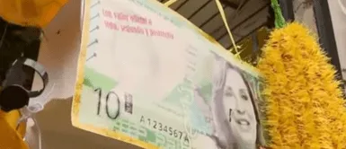 Piñatas de Dina Boluarte. ¡Las más vendidas! Piñatas de Dina Boluarte se convierten en el fenómeno de Año Nuevo