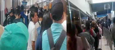 METROPOLITANO: Usuarios reportan COLPASO TOTAL METROPOLITANO: Usuarios reportan COLPASO TOTAL