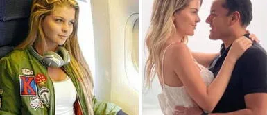 La modelo sorprende con esta salida. Brunella Horna se va del Perú junto a Richard Acuña tras renunciar a 'América Hoy'