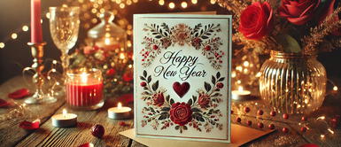 La carta feliz año nuevo para que le regales a tu novio Carta de feliz año nuevo para mi novio: las palabras de amor perfectas para recibir el 2025