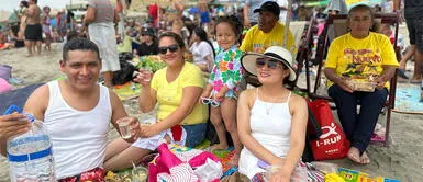 Miles de peruanos llegaron a la playa Agua Dulce para seguir disfrutando del 1 de enero 2025. Año Nuevo 2025: Limeños abarrotaron playa Agua Dulce para disfrutar del feriado