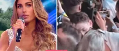 La modelo lanza este fuerte mensaje en redes sociales. Alessia Rovegno lanza fulminante mensaje en medio que Hugo García besa a una joven