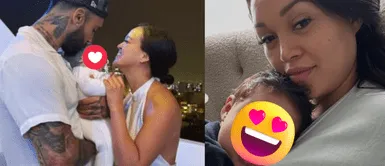 Angie Arizaga y Jota Benz enternecen al presentar a su bebé Angie Arizaga y Jota Benz muestran por primera vez el rostro de su bebé y peculiar detalle llama la atención