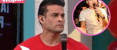 El cantante lanza este inesperado mensaje. La peculiar reacción de Christian Domínguez en medio de la nueva orquesta de Luigui