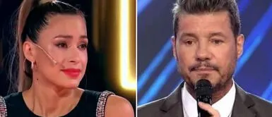 La modelo rompe en llanto en su despedida del programa "Cantando". Milett Figueroa sorprende con este penoso mensaje a Marcelo Tinelli: "Es muy difícil"