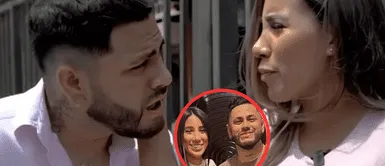 Samahara Lobatón pierde los estribos y jala de la oreja a Bryan Torres en plena vía pública. Samahara Lobatón pierde los estribos y jala de la oreja a Bryan Torres en plena vía pública