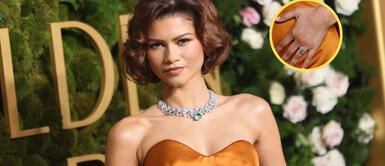 Zendaya desata elogios con su magnifico vestido y su enorme anillo de compromiso Zendaya desata elogios con su magnifico vestido y su enorme anillo de compromiso