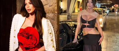 Sheyla Rojas evoca su esencia veraniego al lucir como una sublime vestido y tacos satén Sheyla Rojas evoca su esencia veraniego al lucir como una sublime vestido y tacos satén