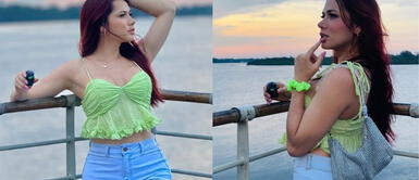 La Uchulú lleva el calor del verano a otro nivel con su look hawaiano más coqueto La Uchulú lleva el calor del verano a otro nivel con su look hawaiano más coqueto