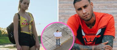 La modelo viaja por esta importante razón. Angie Arizaga toma drástica decisión tras ROGAR el perdón de Jota Benz en plena calle