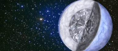 Lucy, el diamante más grande del Universo que supera en tamaño a la Luna. El diamante más grande del universo supera el tamaño de la luna y desata el pánico entre los científicos
