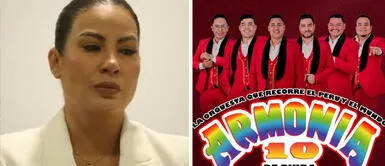 La agrupación sorprende con este contundente mensaje. Armonía 10 y su peculiar mensaje sobre contratar a Pamela López: "Que tenga el nivel"