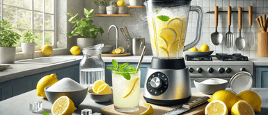 Limonada frozen. El secreto para hacer una limonada frozen perfecta y sin amargor