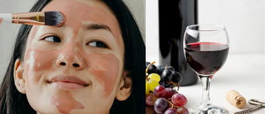 Mascarilla de vino tinto: el secreto para una piel radiante este temporada Mascarilla de vino tinto: el secreto para una piel radiante este temporada