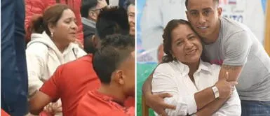 La mamá del futbolista toma impensada acción. Christian Cueva protagoniza emotivo reencuentro con su madre en evento de Cienciano
