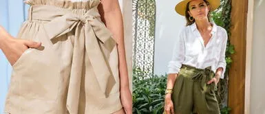 Short paper bag marcan tendencia este 2025: Así los llevas para un look fresco Short paper bag marcan tendencia este 2025: Así los llevas para un look fresco