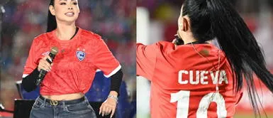 Pamela Franco luce la camiseta de Christian Cueva y abraza la tendencia ‘Blokecore’ Pamela Franco luce la camiseta de Christian Cueva y abraza la tendencia ‘Blokecore’