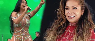 Pamela Franco enfureció durante show. Pamela Franco enojada porque le apagaron el micrófono durante duelo con Marisol y le increpa: “Me hiciste brujería”