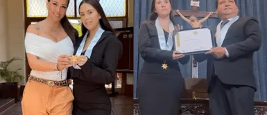 Melissa Klug celebra colegiatura de su hija Gianella Melissa Klug celebra a su hija Gianella Marquina tras colegiarse como abogada: “Muy orgullosa de ti”