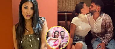 Samahara Lobatón y Bryan Torres celebran 3 meses de Ainara con un look pink total Samahara Lobatón y Bryan Torres celebran 3 meses de Ainara con un look pink total