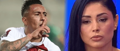 Cueva le reclama a Pamela Franco en vivo Cueva le hace reclamo en vivo a Pamela Franco: "No me dejes mal delante de la gente"