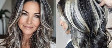 Mechas ‘cebra’: el tinte que rejuvenece y oculta canas con un look moderno Mechas ‘cebra’: el tinte que rejuvenece y oculta canas con un look moderno