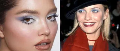 Sombras azules de los 90: el regreso más impactante del maquillaje primaveral Sombras azules de los 90: el regreso más impactante del maquillaje primaveral