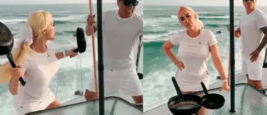 Dalia duran sorprende junto a jhon kelvin. John Kelvin y Dalia Durán desatan polémica tras 'broma' sobre violencia de pareja en TikTok