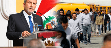 Deportados de Estados Unidos Canciller hace alarmante advertencia a peruanos en Estados Unidos: "Deben preocuparse"