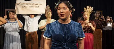 El montaje, escrito por el dramaturgo y director latinoamericano Arístides Vargas y dirigido por Ana Julia Marko. “La edad de la ciruela”, un viaje a través de los recuerdos de dos hermanas