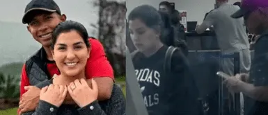 Ana Siucho y Edison Flores son captados en el aeropuerto Edison Flores y Ana Siucho abandonan el país y sorprenden con anuncio: “Ya no regresamos”