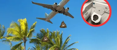 Desechos de un avión. ¿A dónde van los desechos del baño de un avión? La verdad te sorprenderá